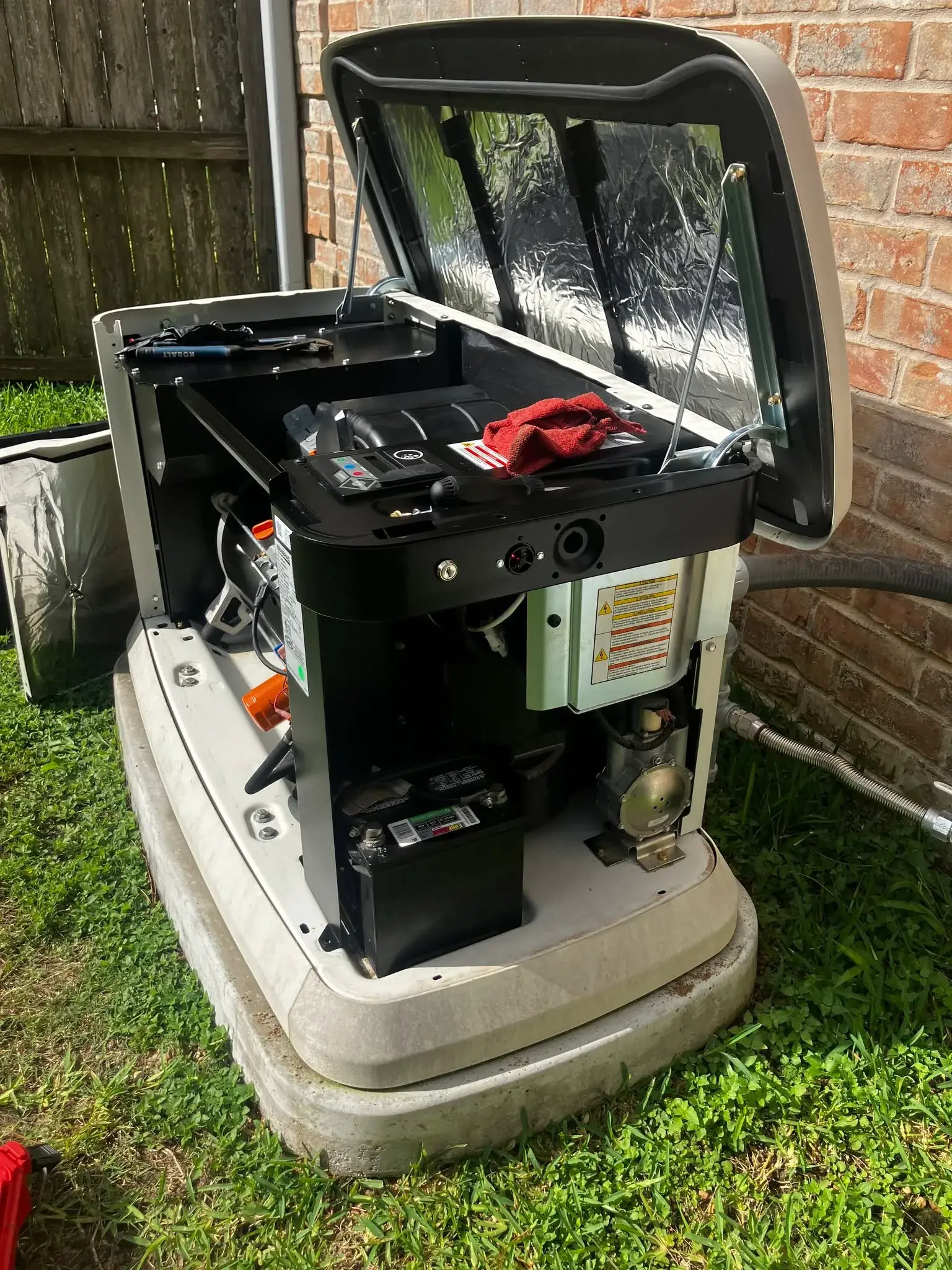GenService on a service call in Greater Houston